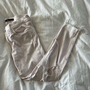 J brand raw hem jeans